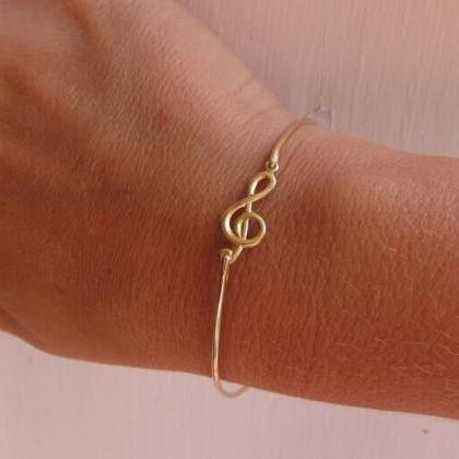Music Symbol Bracelet Wedding Bracelet, Gifts,..